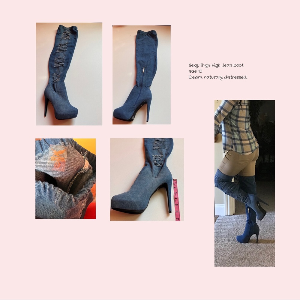 Sexy Thigh High Knee Booth